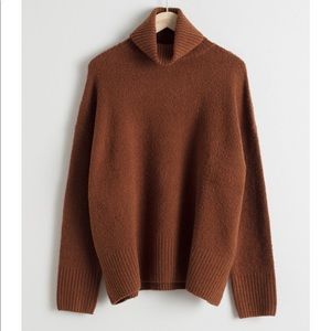 &Other Stories High Neck Sweater
